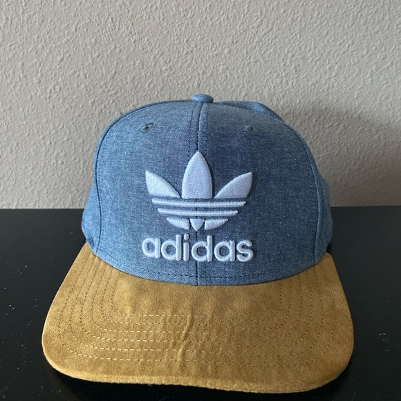 Adidas Originals Men's Trefoil Chain Flat brim Snapback Cap One‎ Size - Picture 1 of 7